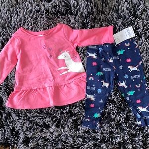 Baby girl 2 piece outfit
